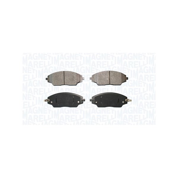 Bromsbeläggsats, Framaxel Magneti marelli 363916061121 MAGNETI MARELLI