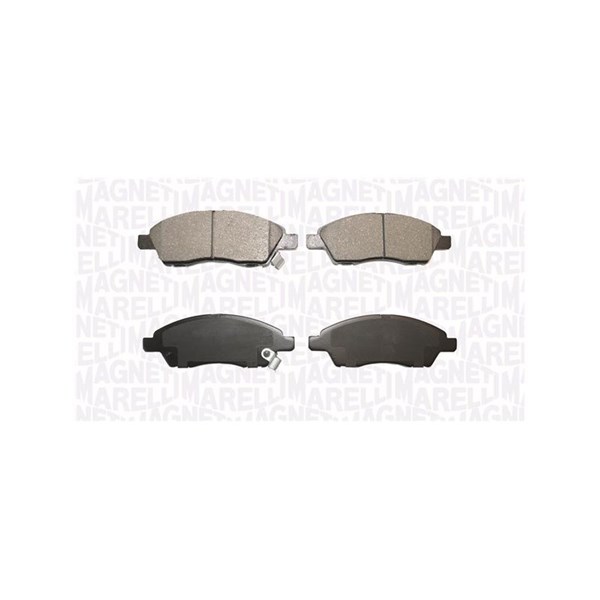 Bromsbeläggsats, Framaxel Magneti marelli 363916061122 MAGNETI MARELLI