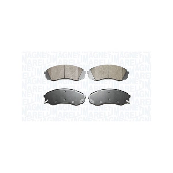 Bromsbeläggsats, Framaxel Magneti marelli 363916061124 MAGNETI MARELLI