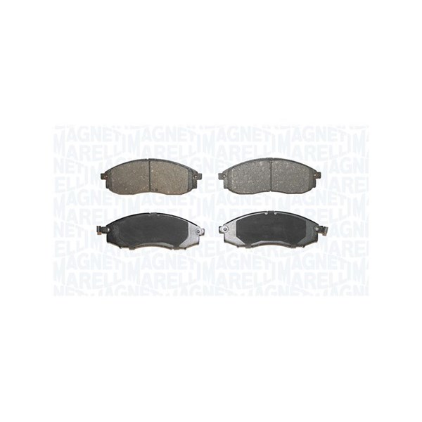 Bromsbeläggsats, Framaxel Magneti marelli 363916061128 MAGNETI MARELLI
