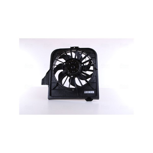 Fläkt, kylare 12V, Vänster Nissens 85091 NISSENS