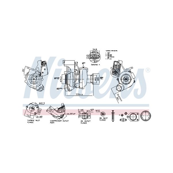 Turbo Nissens 93564 NISSENS