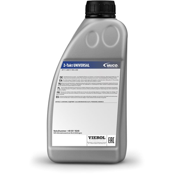 MC olja VAICO 2-Takt Universal 1 Ltr, Universal