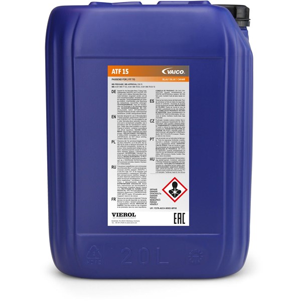 Transmissionsolja ATF MB15, 20 Ltr