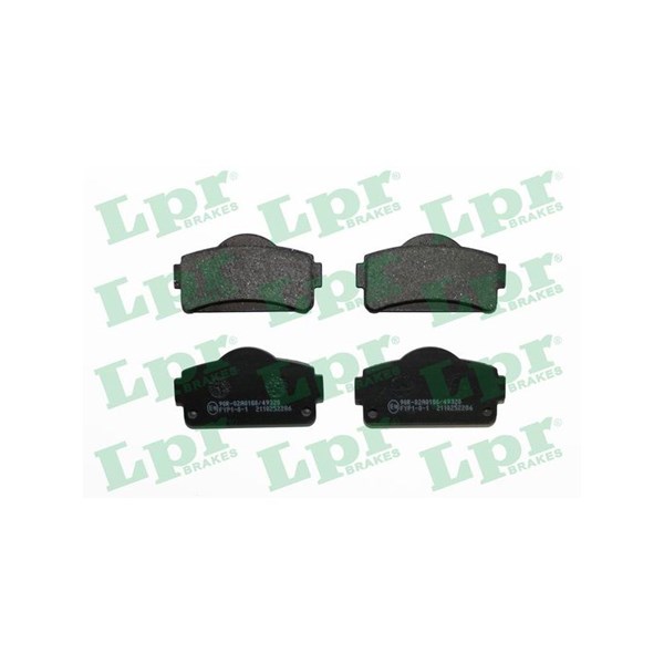 Bromsbeläggsats, Framaxel Lpr 05P2286 LPR
