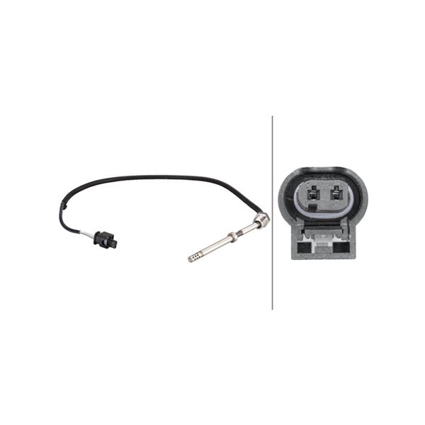Sensor, avgastemperatur Hella 6PT 010 376-121 HELLA