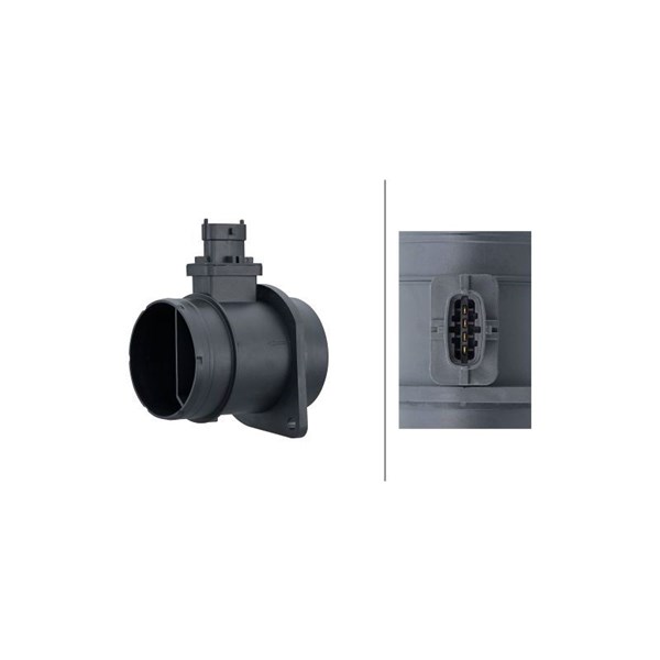 Luftmassemätare Hella 8ET 358 166-621 HELLA