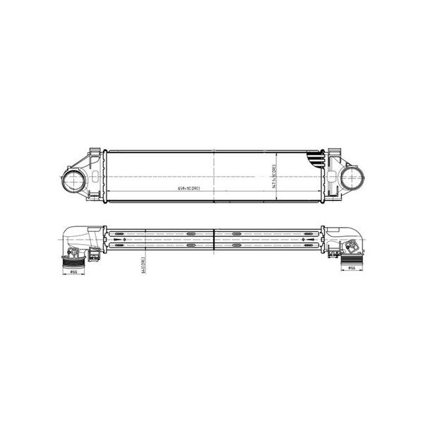 Intercooler Nrf 309064 NRF