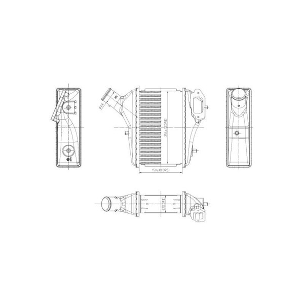 Intercooler Nrf 309091 NRF
