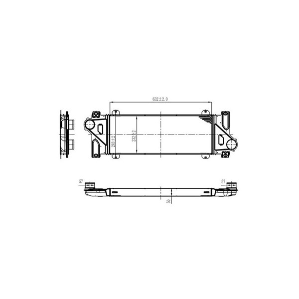 Intercooler Nrf 309110 NRF