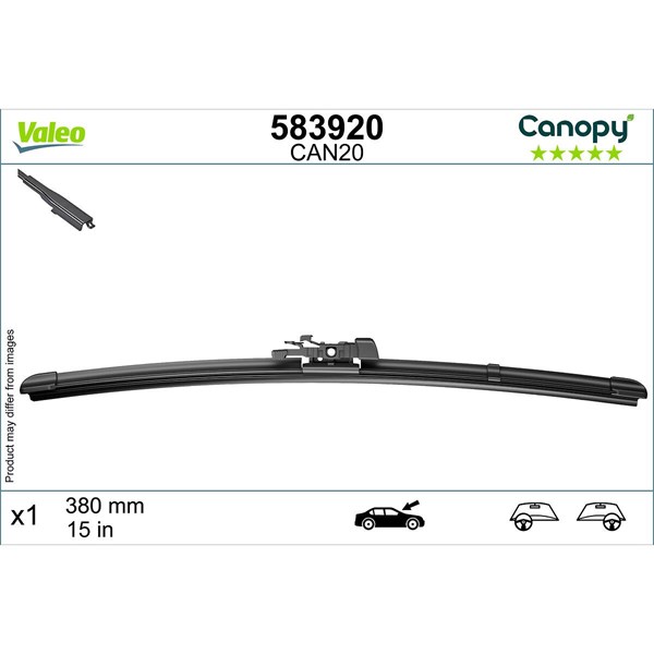 Torkarblad, Passagerarsida Valeo 583920 VALEO
