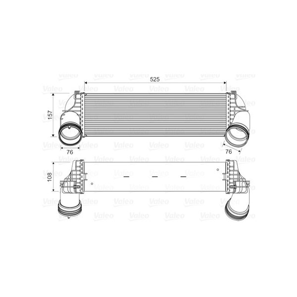 Intercooler Valeo 818562 VALEO Intercooler Valeo 818562 VALEO