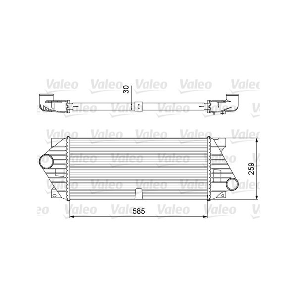 Intercooler Valeo 818635 VALEO