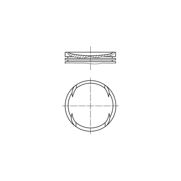 Kolv Mahle 001 40 02 MAHLE