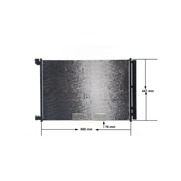 Kondensor, klimatanläggning Mahle AC 412 000S MAHLE