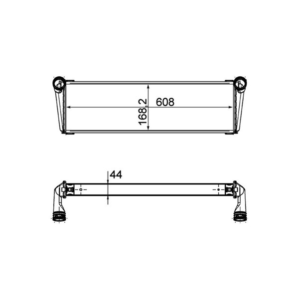 Kylare, motorkylning, Mitt Mahle CR 1195 000P MAHLE