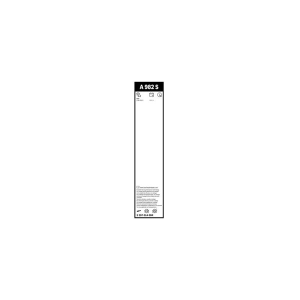 Torkarblad, Fram Bosch 3 397 014 00R BOSCH