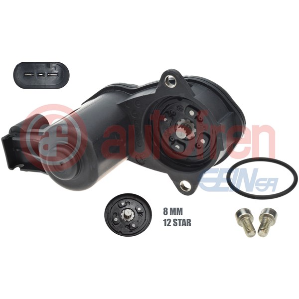 Inställning, parkeringsbroms bromsok Autofren seinsa DEPB009 AUTOFREN SEINSA