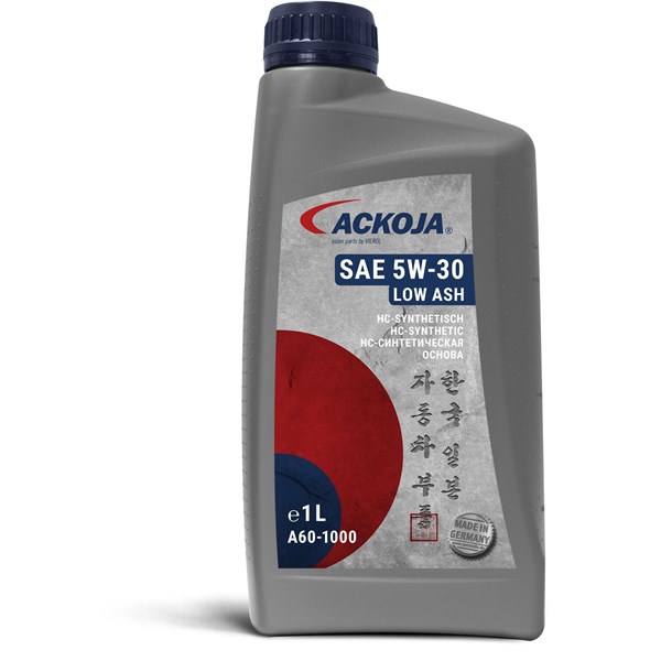 MOTOROLJA SAE 5W-30 longlife LA C3/C2, 1 Ltr Ackoja A60-1000 ACKOJA