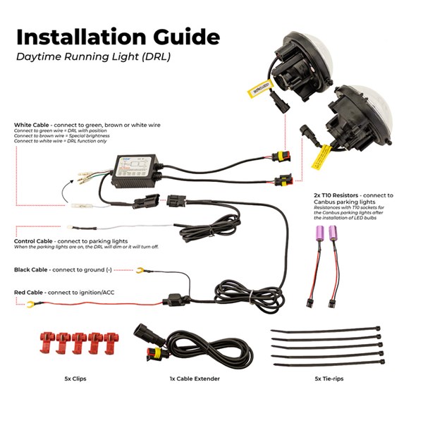 Drl, varselljus, Fram Autostyle DL BMD08 AutoStyle