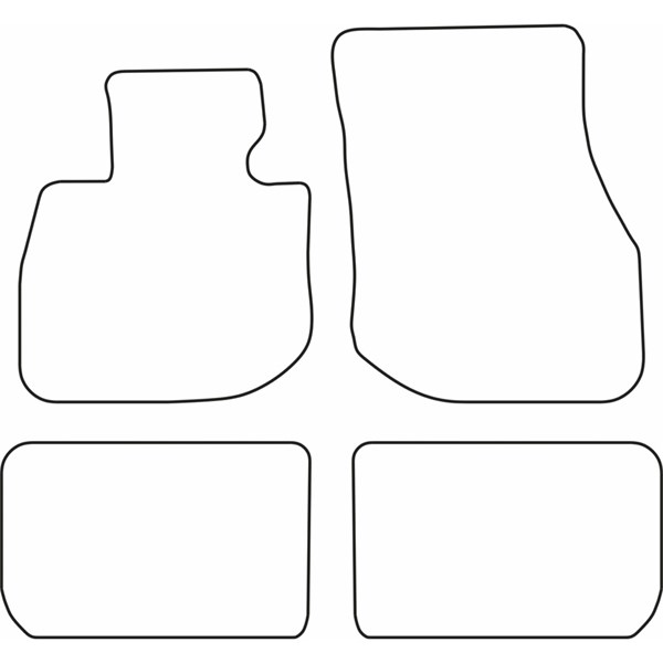 Textilmatta, kupé, Fram eller bak Autostyle TM BM567V AutoStyle