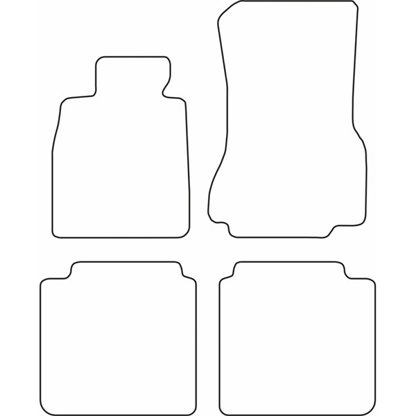 Textilmatta, kupé, Fram eller bak Autostyle TM BM568 AutoStyle