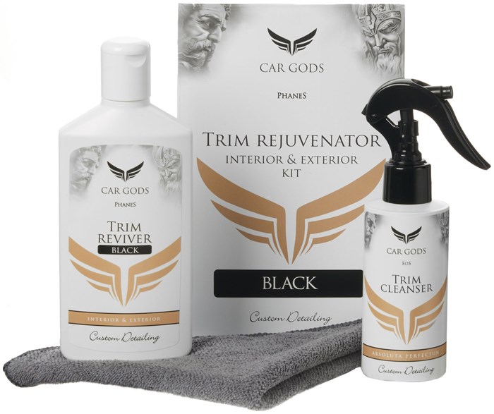& Exterior Trim Rejuvenator Kit - Black Interior Cargods GOD143 CarGods