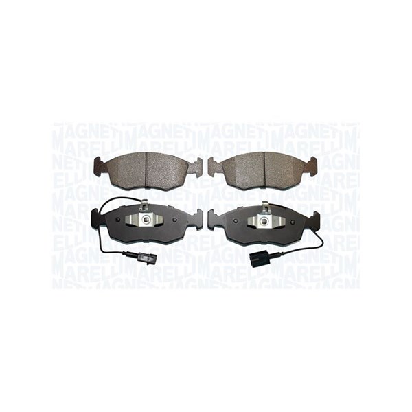 Bromsbeläggsats, Framaxel Magneti marelli 363916060427 MAGNETI MARELLI