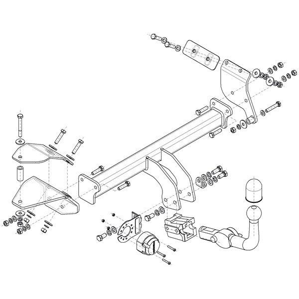Dragkrok Suzuki Ignis III Steinhof S-433 Steinhof