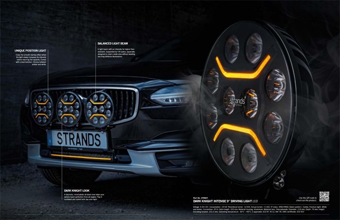 Extraljus Dark Knight Intense 9″ Led Strands lighting division 27 Strands Lighting Division