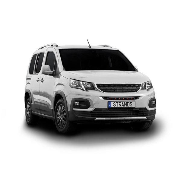 Partner 2020- Led-rampspak Dark Knight Nuuk 20" Peugeot Strands l Strands Lighting Division