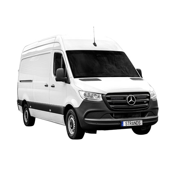 Ledrampspaket Nuuk 2x 10” Mercedes Sprinter 2022- Strands lightin Strands Lighting Division