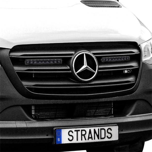 Ledrampspaket Nuuk 2x 10” Mercedes Sprinter 2022- Strands lightin Strands Lighting Division