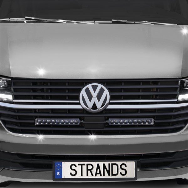 Vw Transporter T6,01-2020 Led-rampspaket Nuuk 10" Strands lightin Strands Lighting Division