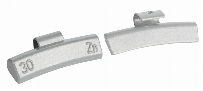 Balanseringsvikter 30g för aluminiumfälgar 100 st, Universal
