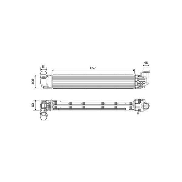 Intercooler Valeo 818228 VALEO