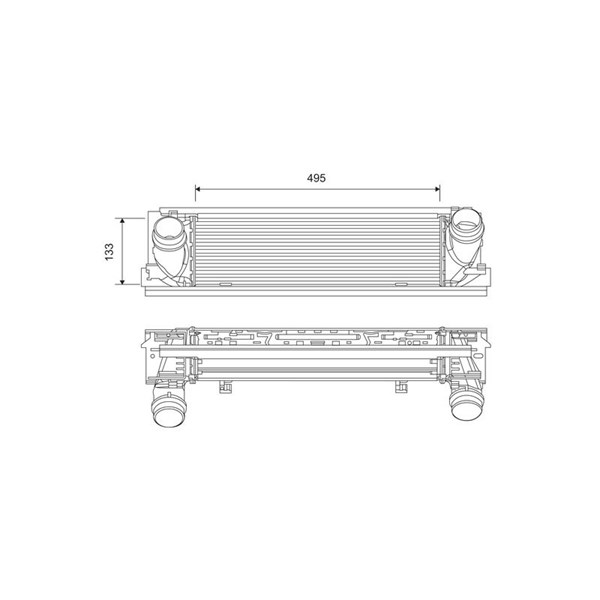 Intercooler Valeo 818261 VALEO