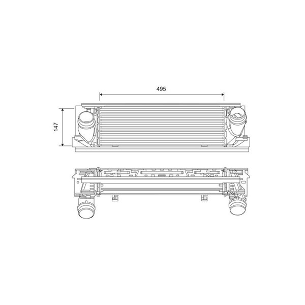 Intercooler Valeo 818262 VALEO