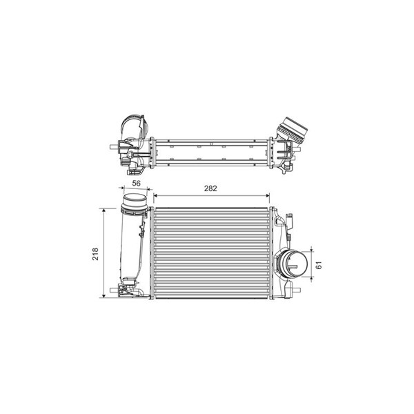 Intercooler Valeo 818293 VALEO