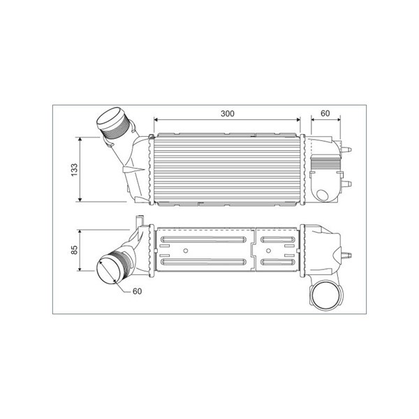 Intercooler Valeo 818769 VALEO