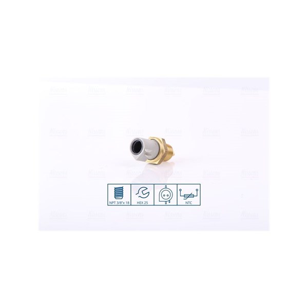Kylvätsketemperatur-sensor Nissens 207012 NISSENS