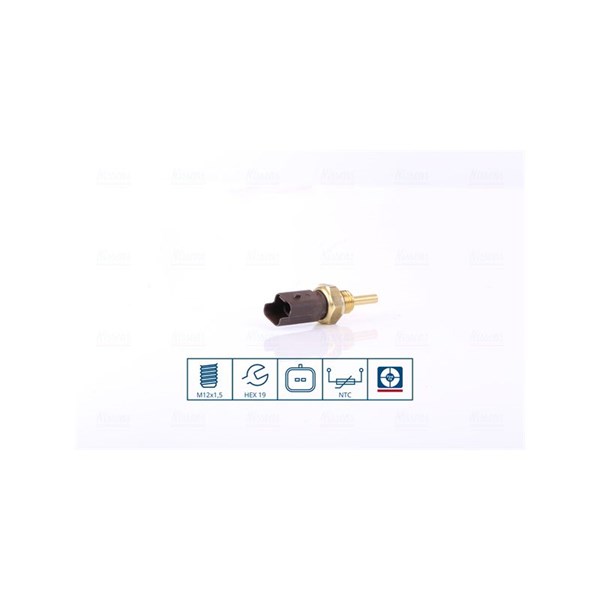 Kylvätsketemperatur-sensor Nissens 207034 NISSENS