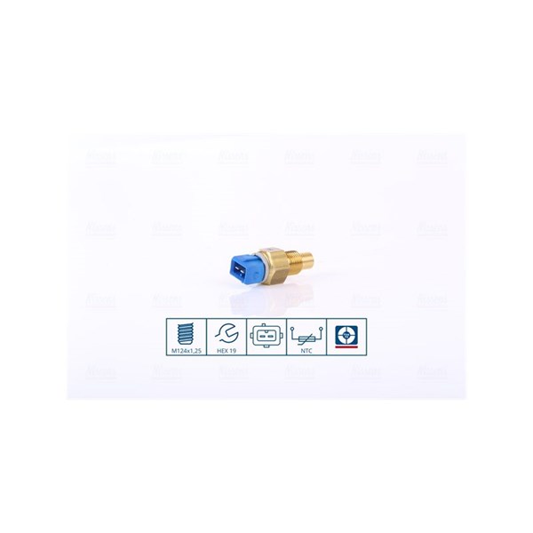 Kylvätsketemperatur-sensor Nissens 207049 NISSENS