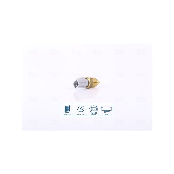 Kylvätsketemperatur-sensor Nissens 207057 NISSENS