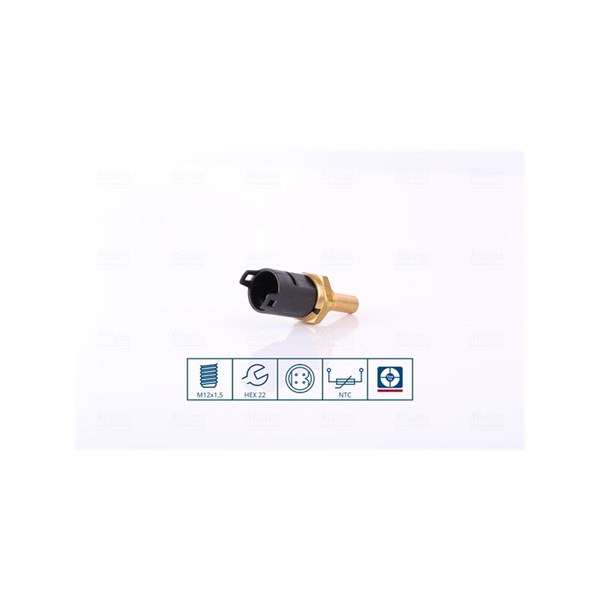 Kylvätsketemperatur-sensor Nissens 207080 NISSENS
