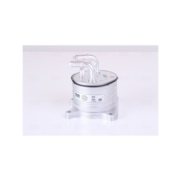 Oljekylare, automatisk transmission Nissens 91119 NISSENS
