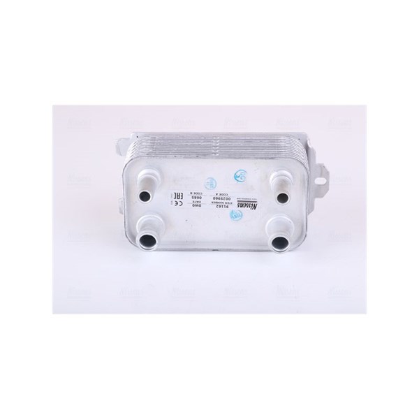 Oljekylare, automatisk transmission Nissens 91162 NISSENS