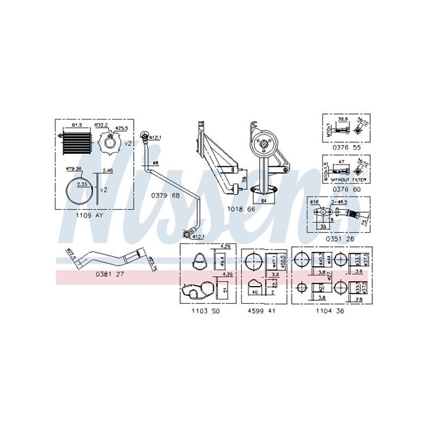 Monteringsats, Turbo Nissens 9300910 NISSENS