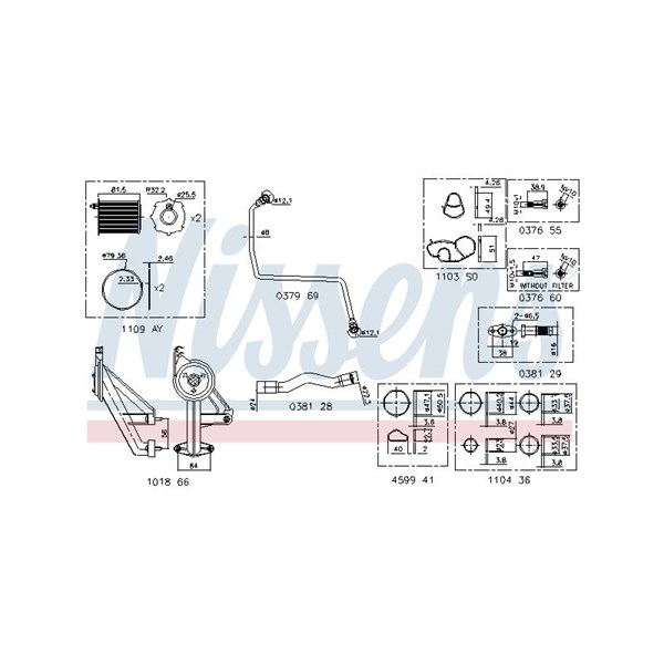 Monteringsats, Turbo Nissens 9300911 NISSENS Monteringsats, Turbo Nissens 9300911 NISSENS