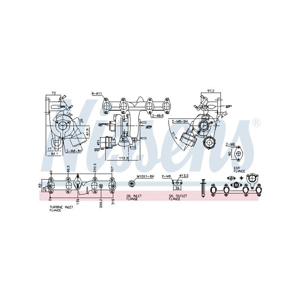 Turbo Nissens 93124 NISSENS